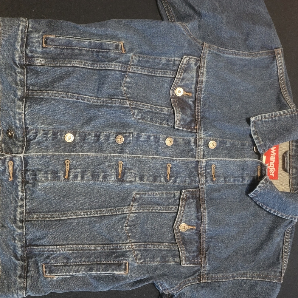 Wrangler Jean Jacket, Large